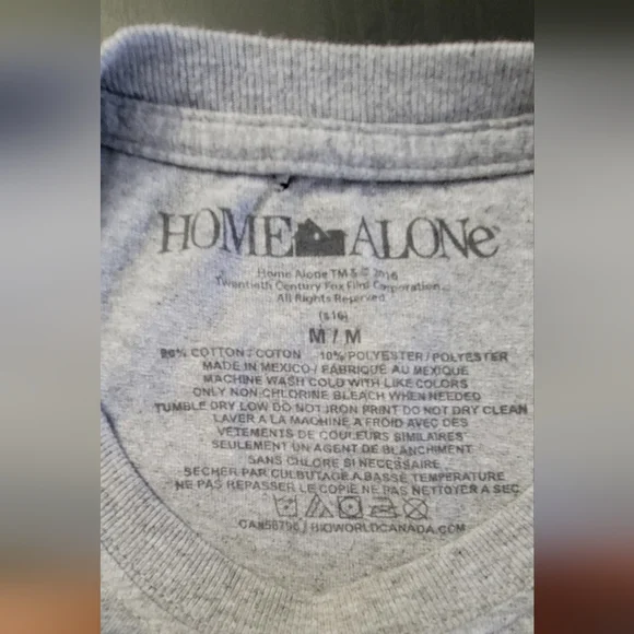 Home Alone Tee shirt - Picture 3 of 4